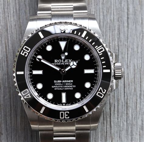 mens rolex submariner stainless steel|2022 rolex submariner no date.